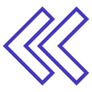 Shift sol kontur vektör simgesi