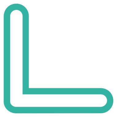 Ok ucu ince çizgi vektör simgesi yaptı