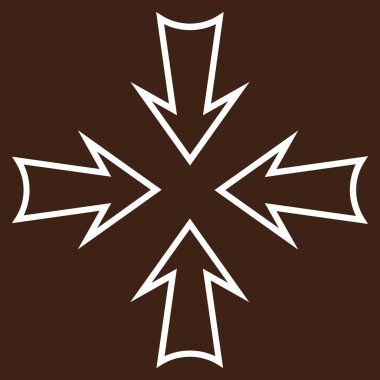 Oklar ince çizgi vektör simge en aza indirmek