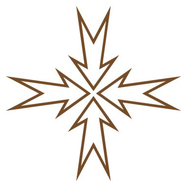 Oklar anahat vektör simge sıkıştırmak