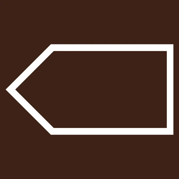 Векторная икона "Указатель слева" — стоковый вектор