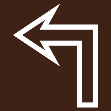 Sol anahat vektör simge açmak