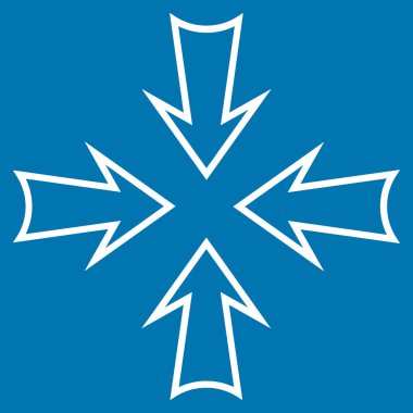 Oklar kontur vektör simge en aza indirmek