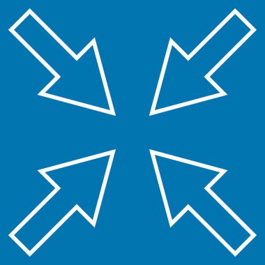 Kompakt okları vektör simge anahat