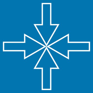 Kompakt okları vektör simge anahat