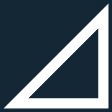 Kontur vektör simgesi aşağı ok ucu