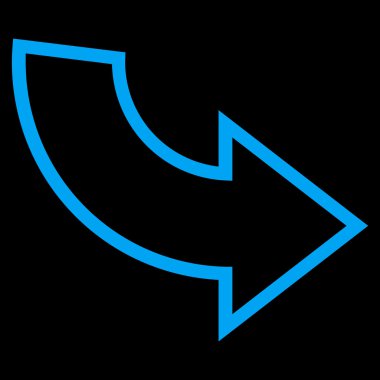 Kontur vektör simgesini Döndür