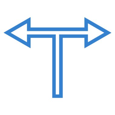 Kavşak yaptı şu kontur vektör simgesi