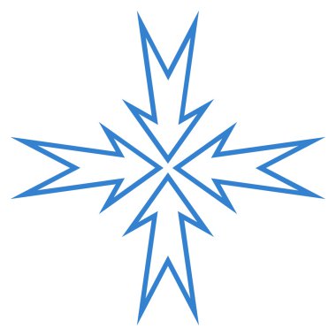 Oklar kontur vektör simge sıkıştırmak