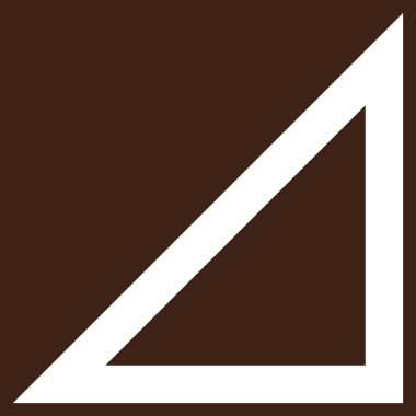 Kontur vektör simgesi aşağı ok ucu