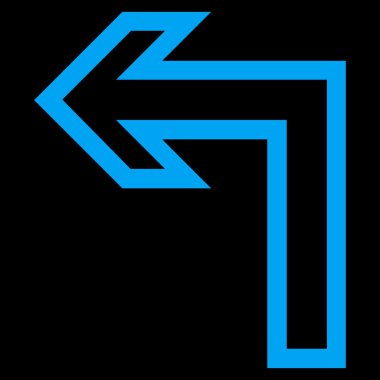 Sol anahat vektör simge açmak