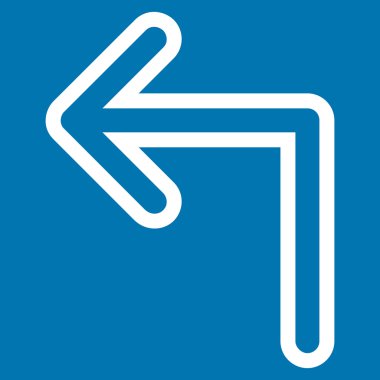 Sol anahat vektör simge açmak