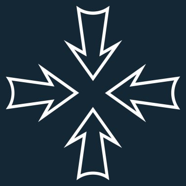 Oklar ince çizgi vektör simge en aza indirmek