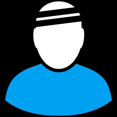 Patient Flat Vector Symbol