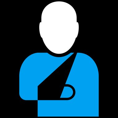 Patient Flat Vector Symbol