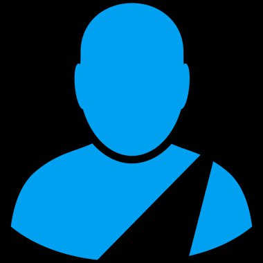 Patient Flat Vector Symbol