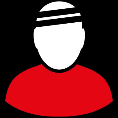 Patient Flat Vector Symbol