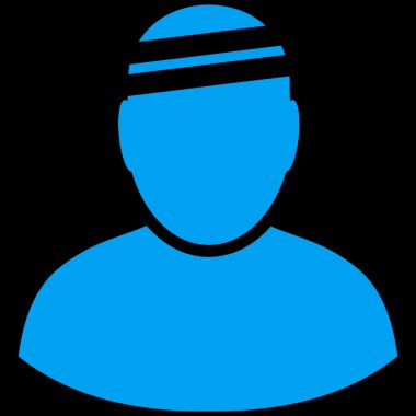 Patient Flat Vector Symbol