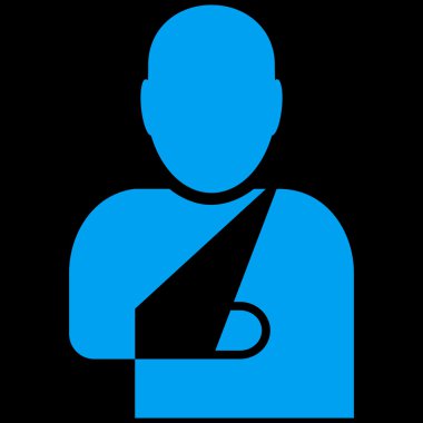 Patient Flat Vector Symbol