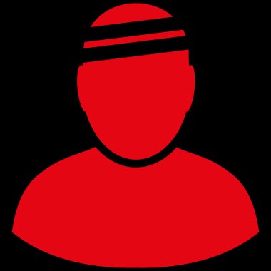 Patient Flat Vector Symbol