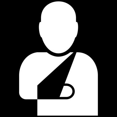 Patient Flat Vector Symbol