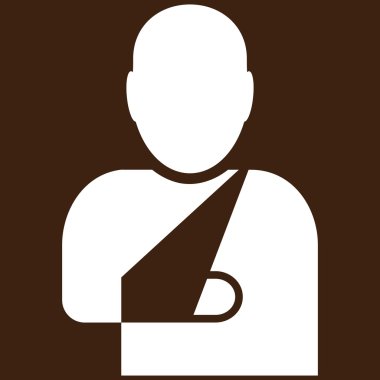 Patient Flat Vector Symbol