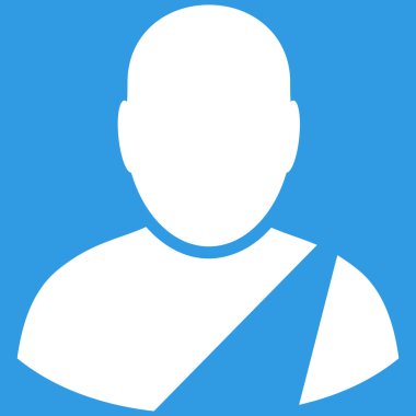 Patient Flat Vector Symbol