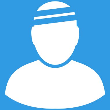 Patient Flat Vector Symbol