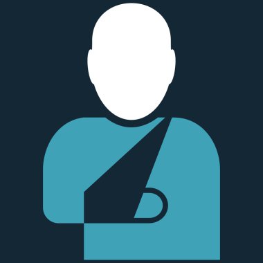 Patient Flat Vector Symbol