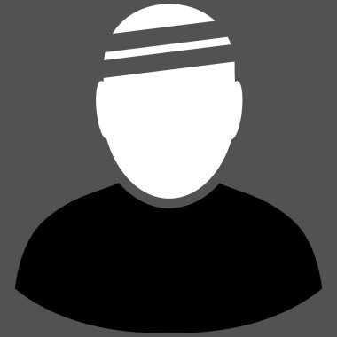 Patient Flat Vector Symbol