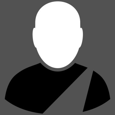 Patient Flat Vector Symbol