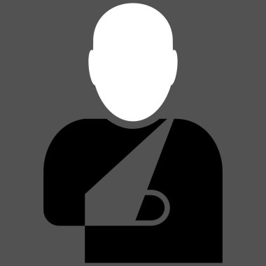 Patient Flat Vector Symbol