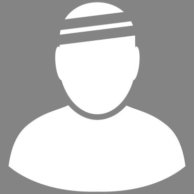 Patient Flat Vector Symbol