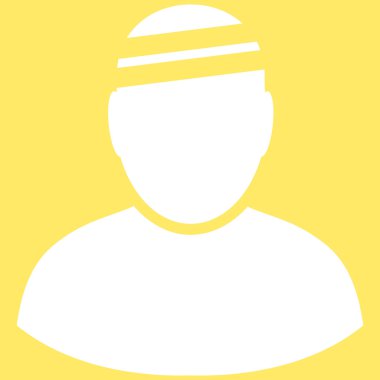 Patient Flat Vector Symbol