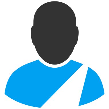 Patient Flat Vector Symbol