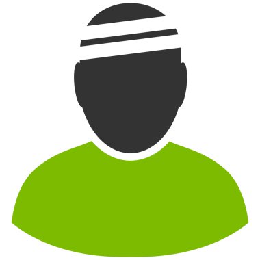 Patient Flat Vector Symbol