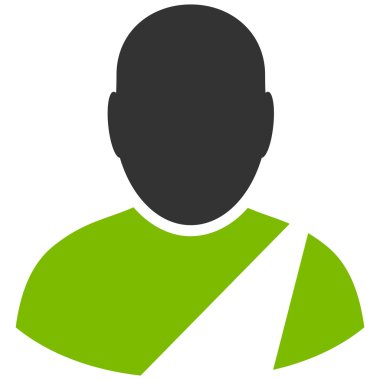 Patient Flat Vector Symbol