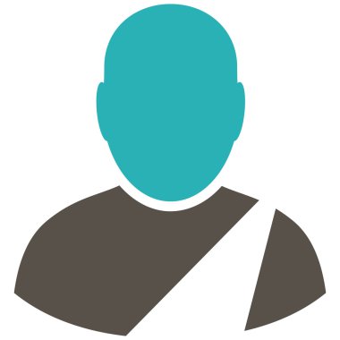 Patient Flat Vector Symbol