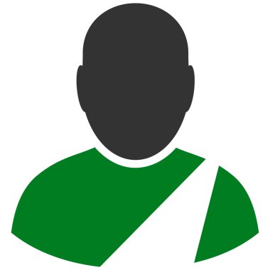 Patient Flat Vector Symbol