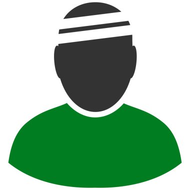 Patient Flat Vector Symbol