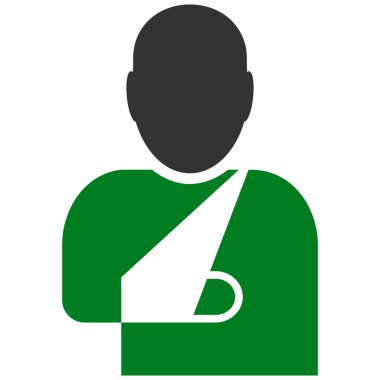 Patient Flat Vector Symbol