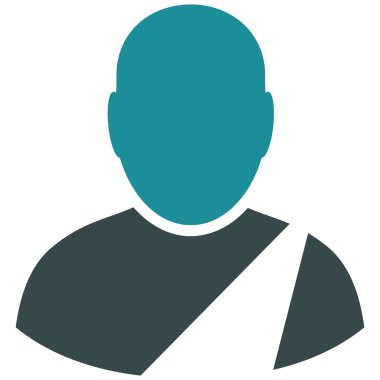 Patient Flat Vector Symbol