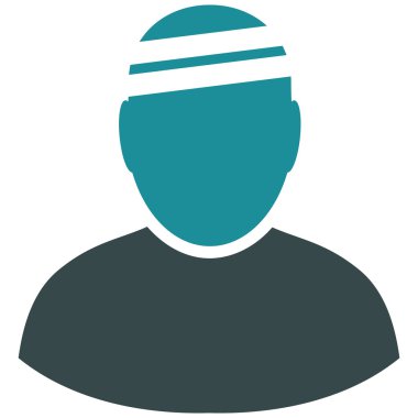 Patient Flat Vector Symbol
