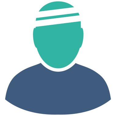 Patient Flat Vector Symbol