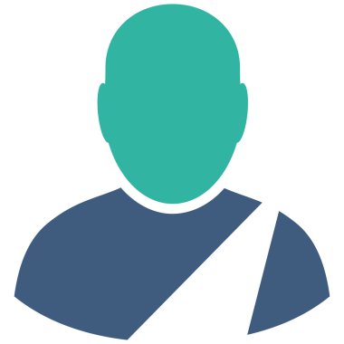 Patient Flat Vector Symbol