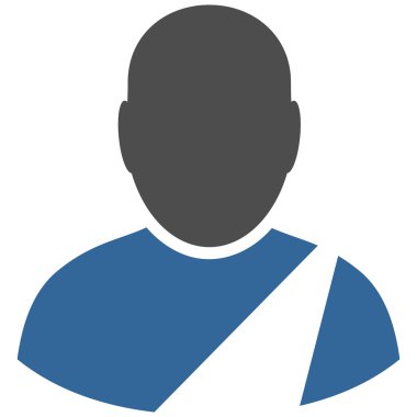 Patient Flat Vector Symbol