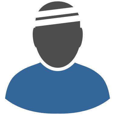Patient Flat Vector Symbol
