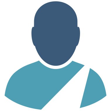 Patient Flat Vector Symbol