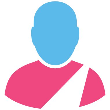 Patient Flat Vector Symbol