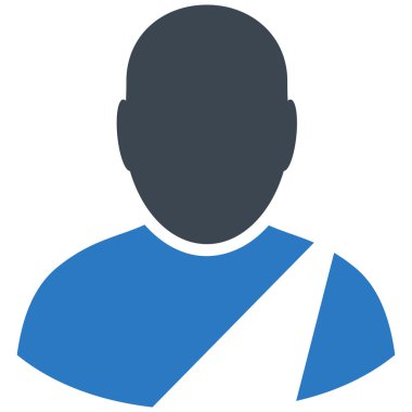 Patient Flat Vector Symbol